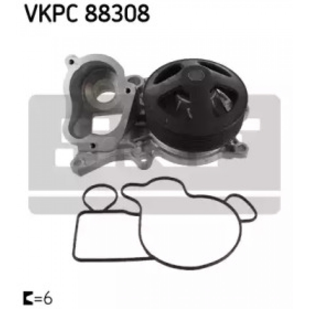 Водяний насос BMW 5 (F10) 520 d 2010 - 2014 (Вир-во SKF)