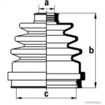 Пильовик ШРКШа зовнішн. Nissan Terrano -14 (вир-во Jakoparts) 