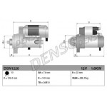 Стартер TOYOTA LAND CRUISER / PRADO (J120) (02-10) (пр-во Denso)  Стартер TOYOTA LAND CRUISER / PRADO (J120) (02-10) (пр-во Denso)