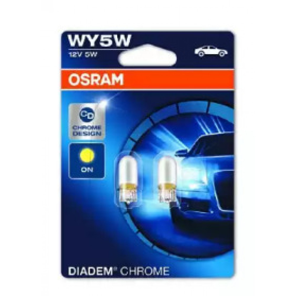Лампа WY5W 12V 5W W2,1x9,5d DIADEM CHROME (вир-во OSRAM)