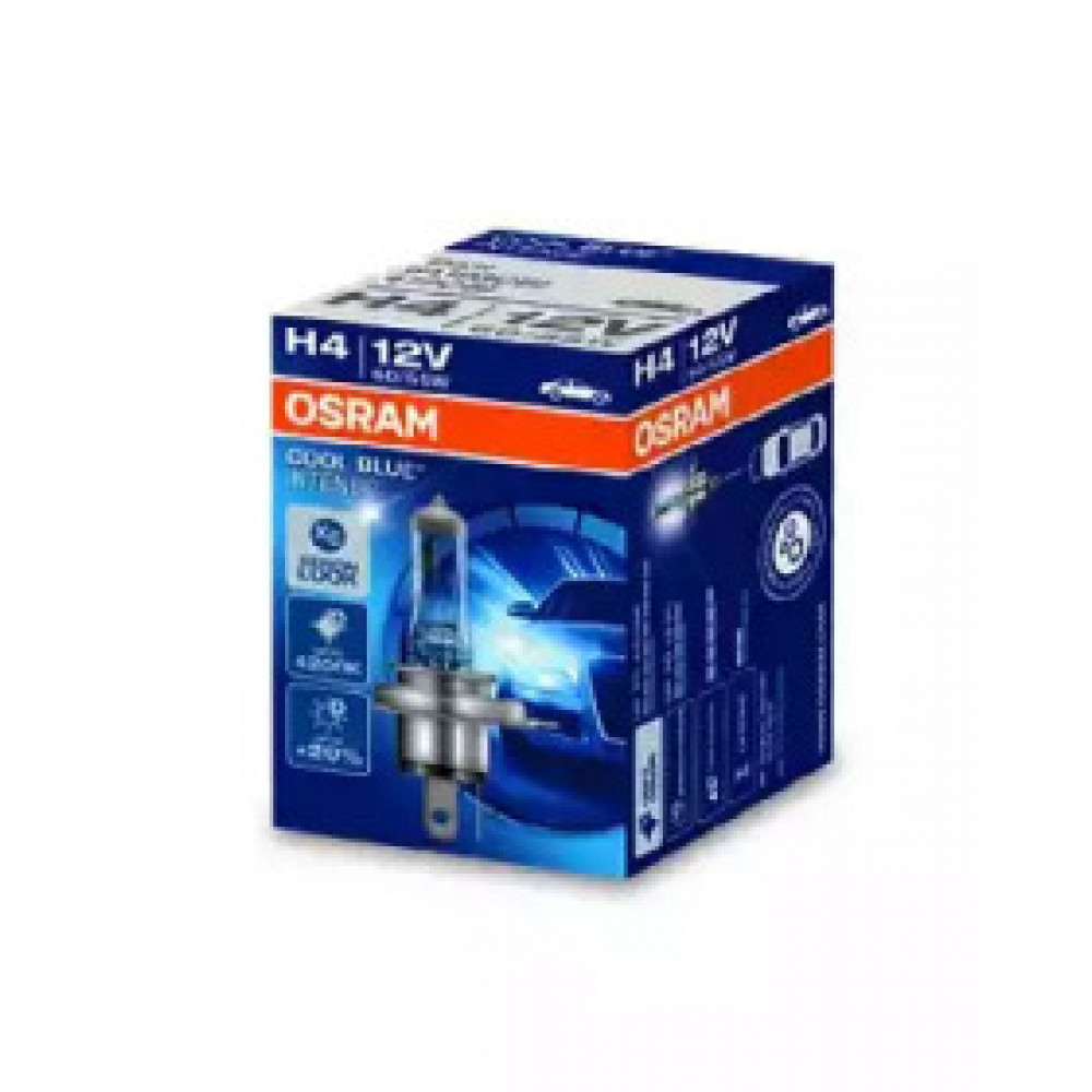Лампа фарная H4 12V 60/55W P43t Cool Blue Intense (пр-во OSRAM)