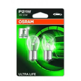 Лампа накалу P21W 12V 21W BA15s Ultra Life (компл.) (вир-во OSRAM)