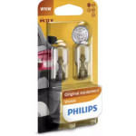 Лампа накалу W16W 12V 16W W2,1x9,5d 2шт blister (вир-во Philips) 
