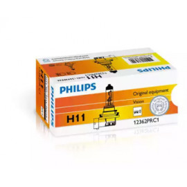 Лампа накалу  H11 12V 55W PGJ19-2  Vision +30 (вир-во Philips)