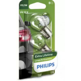 Лампа накалу P21/5W12V 21/5W BAY15d (вир-во Philips)  Лампа накалу P21/5W12V 21/5W BAY15d (вир-во Philips)