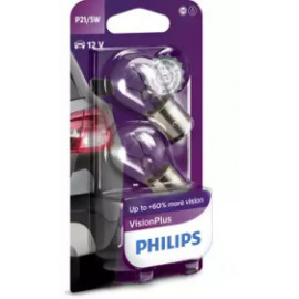 Лампа розжарювання P21/5wvisionplus12v 21/4w Bay15d(вир-во Philips)  Лампа розжарювання P21/5wvisionplus12v 21/4w Bay15d(вир-во Philips)