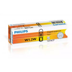 Лампа накаливания W1,2W12V 1,2W W 2X4,6d (пр-во Philips)  Лампа накаливания W1,2W12V 1,2W W 2X4,6d (пр-во Philips)