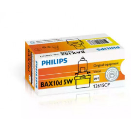 Лампа накалу BAX B10d Black 12V 5W (вир-во Philips)
