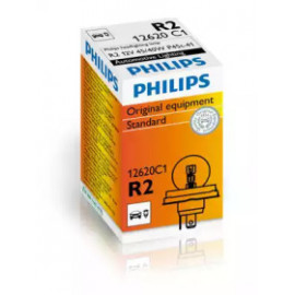 Лампа накалу R2 12V 45/40W P45t-41 STANDARD (вир-во Philips)