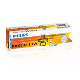 Лампа накалу BAX BX8,4d Orange 12V 1.1W (вир-во Philips)