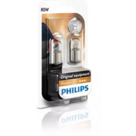 Лампа накалу R10W 12V 10W BA15s 2шт blister (вир-во Philips)
