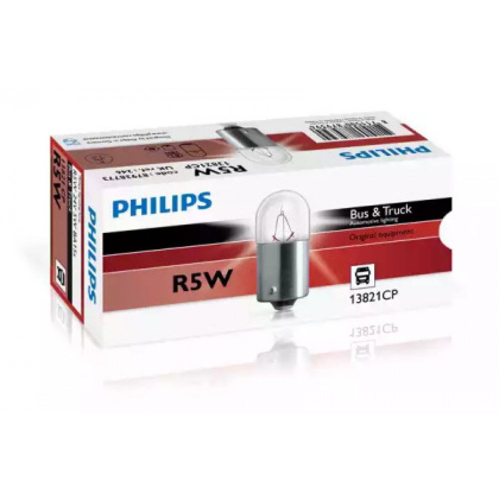 Лампа 24V R5W24V 5W BA15s (вир-во Philips)