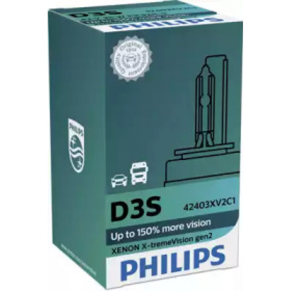 Лампа ксеноновая D3S X-tremeVision 42В, 35Вт, PK32d-5 4800К (пр-во Philips)