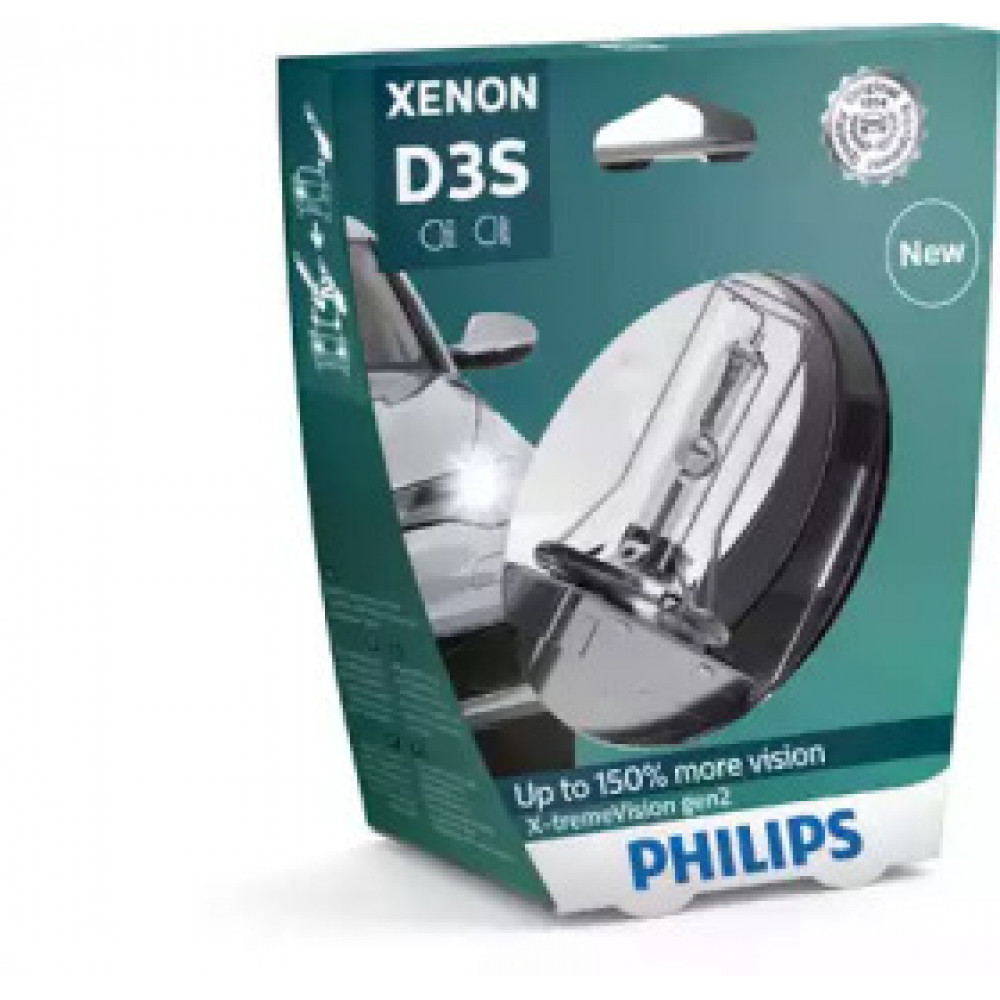 Лампа ксеноновая D3S X-tremeVision 42В, 35Вт, PK32d-5 4800К (пр-во Philips)