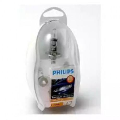 Лампа фарная (набор) H1 12V 55W P14,5s  (пр-во Philips)