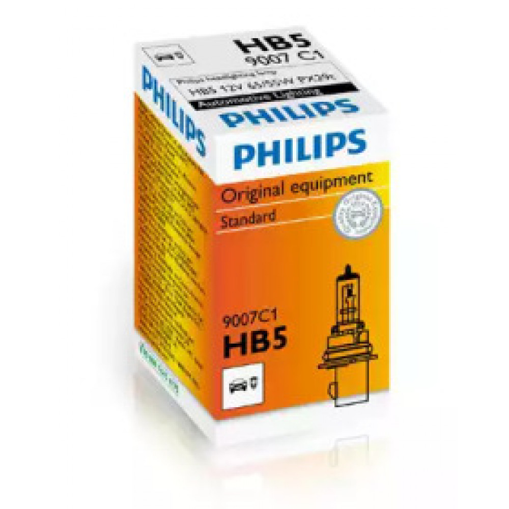 Лампа накаливания HB5 12V 65/55W PX29t (пр-во Philips)