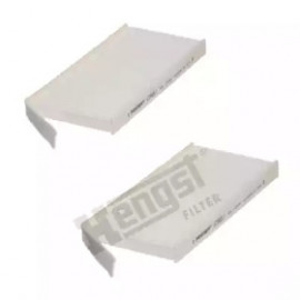 Фильтр салона RENAULT KANGOO II 08- (2шт.) (пр-во HENGST)