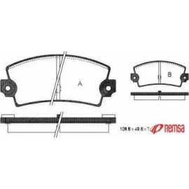 Гальмiвнi колодки (вир-во Remsa)