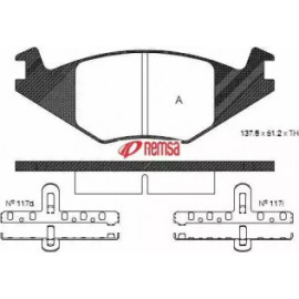 Гальмiвнi колодки (вир-во Remsa)