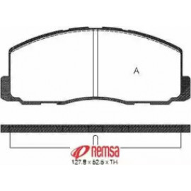 Гальмiвнi колодки (вир-во Remsa)