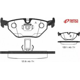 Гальмiвнi колодки (вир-во Remsa)