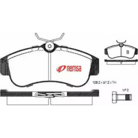 Гальмiвнi колодки (вир-во Remsa)  Гальмiвнi колодки (вир-во Remsa)
