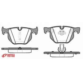 Колодка торм. диск. BMW 325, 330,335 (E90-93) 05- задн. (пр-во REMSA)