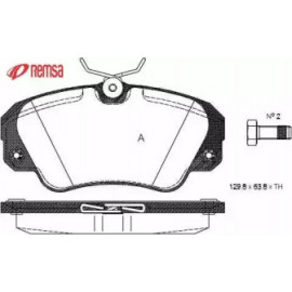 Гальмiвнi колодки (вир-во Remsa)