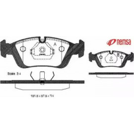 Гальмiвнi колодки (вир-во Remsa)