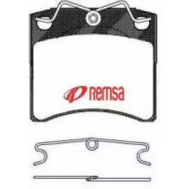 Колодка торм. диск. VW T4 передн. (пр-во REMSA)