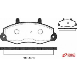 Гальмiвнi колодки (вир-во Remsa)