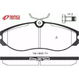 Гальмiвнi колодки (вир-во Remsa)  Гальмiвнi колодки (вир-во Remsa)