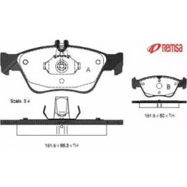 Гальмiвнi колодки (вир-во Remsa)