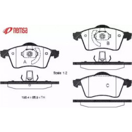 Гальмiвнi колодки (вир-во Remsa)