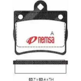 Колодка торм. диск. MB C-CLASS задн. (пр-во REMSA)