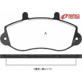 Гальмiвнi колодки (вир-во Remsa)