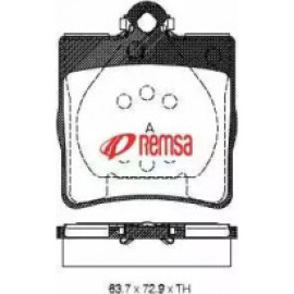 Гальмiвнi колодки (вир-во Remsa)