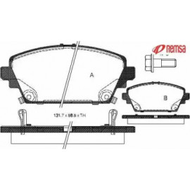 Гальмiвнi колодки (вир-во Remsa)