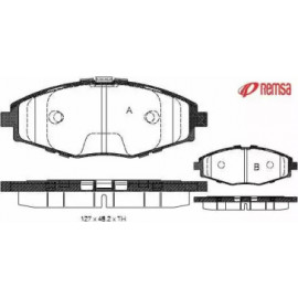 Гальмiвнi колодки (вир-во Remsa)