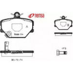 Гальмiвнi колодки (вир-во Remsa) 