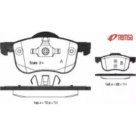 Гальмiвнi колодки (вир-во Remsa)