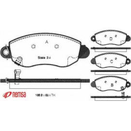 Гальмiвнi колодки (вир-во Remsa)