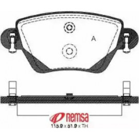 Гальмiвнi колодки (вир-во Remsa)