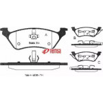 Гальмiвнi колодки (вир-во Remsa)  Гальмiвнi колодки (вир-во Remsa)