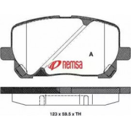 Гальмiвнi колодки (вир-во Remsa)