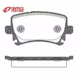 Гальмiвнi колодки (вир-во Remsa)