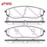 Гальмiвнi колодки (вир-во Remsa) 