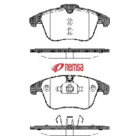 Гальмiвнi колодки (вир-во Remsa)  Гальмiвнi колодки (вир-во Remsa)