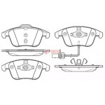 Гальмiвнi колодки (вир-во Remsa)  Гальмiвнi колодки (вир-во Remsa)