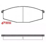 Гальмiвнi колодки (вир-во Remsa) 